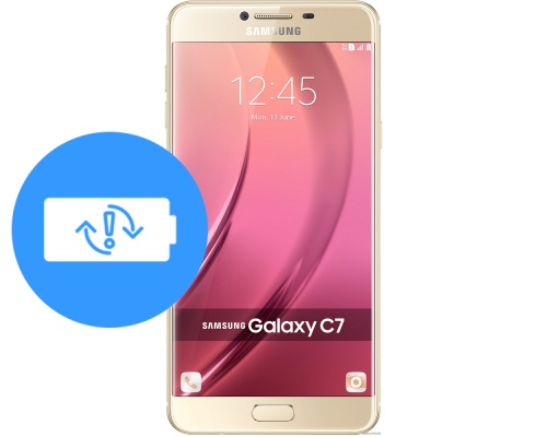 Замена аккумулятора (батареи) Samsung Galaxy C7