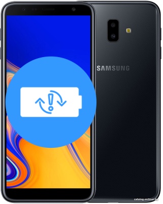 Замена аккумулятора (батареи) Samsung Galaxy J6+