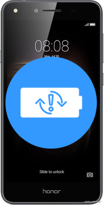 Замена аккумулятора (батареи) Honor 5A