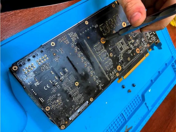 фото ремонта видео карты